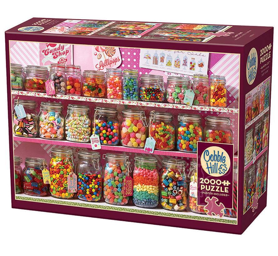 Cobble Hill Candy Store Puzzle 2000pcs