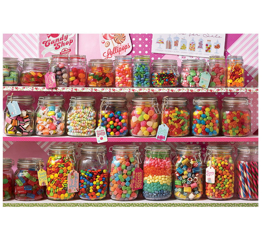 Cobble Hill Candy Store Puzzle 2000pcs