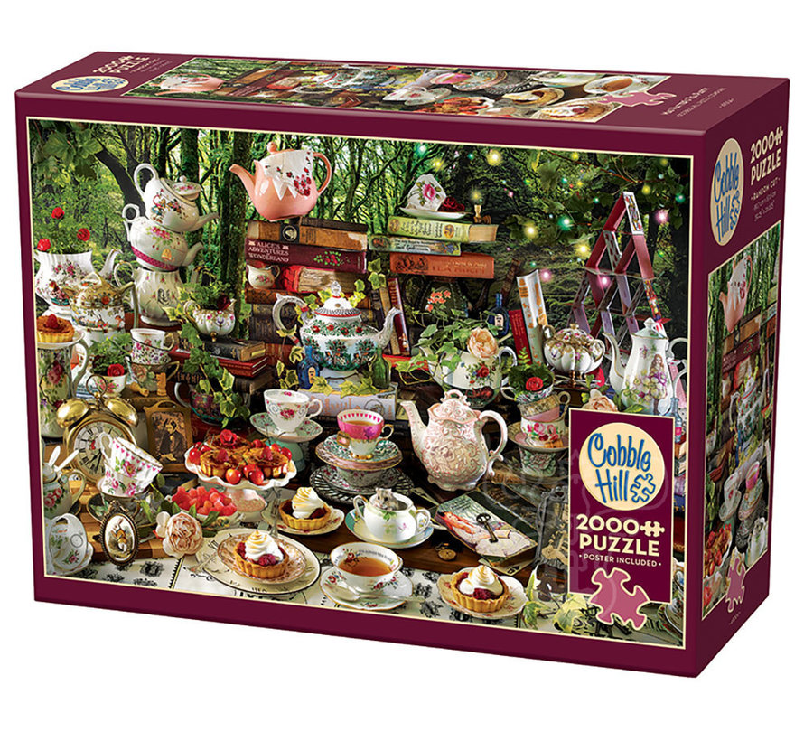 Cobble Hill Mad Hatter's Tea Party Puzzle 2000pcs