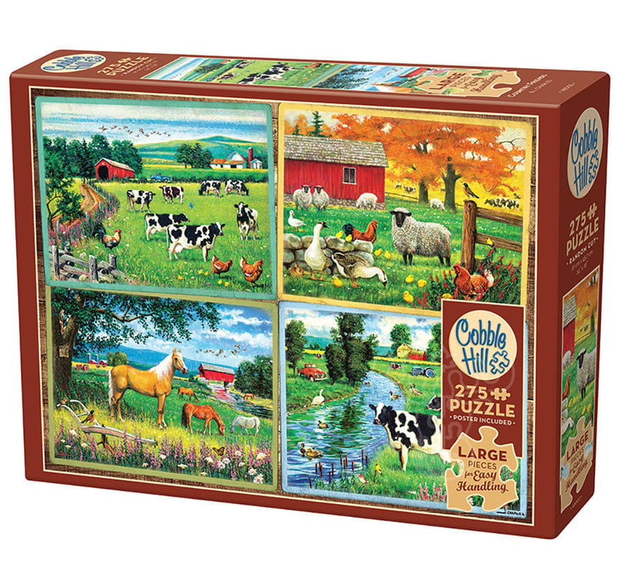 Cobble Hill Country Friends Easy Handling Puzzle 275pcs