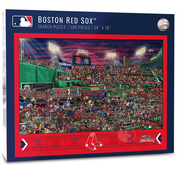 White Mountain White Mountain Joe Journeyman: Boston Red Sox Puzzle 500pcs