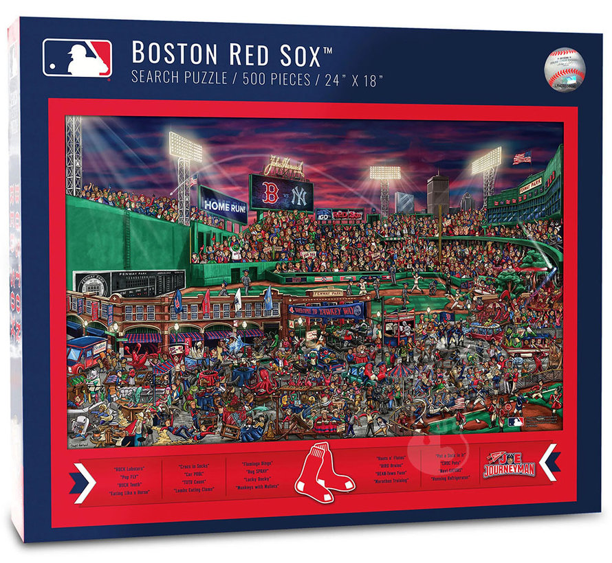 White Mountain Joe Journeyman: Boston Red Sox Puzzle 500pcs