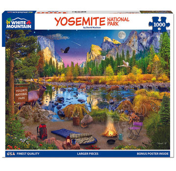 White Mountain White Mountain Yosemite Puzzle 1000pcs