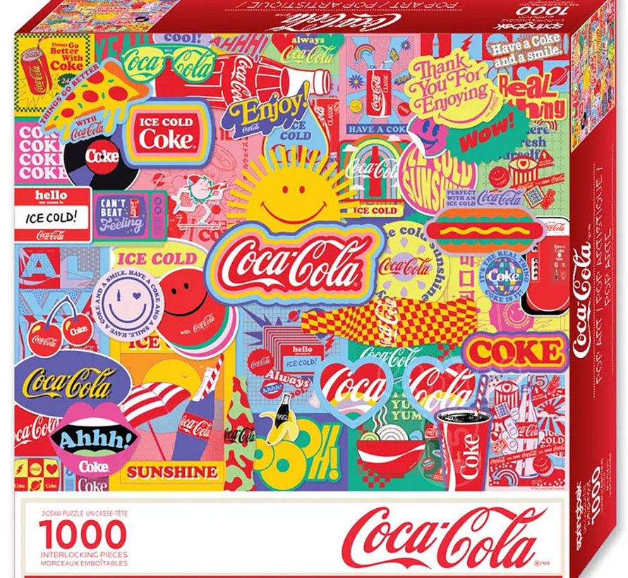 Springbok Coca-Cola Pop Art Puzzle 1000pcs