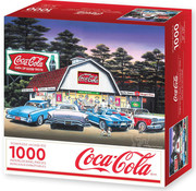 Springbok Springbok Coca-Cola Night on the Town Puzzle 1000pcs