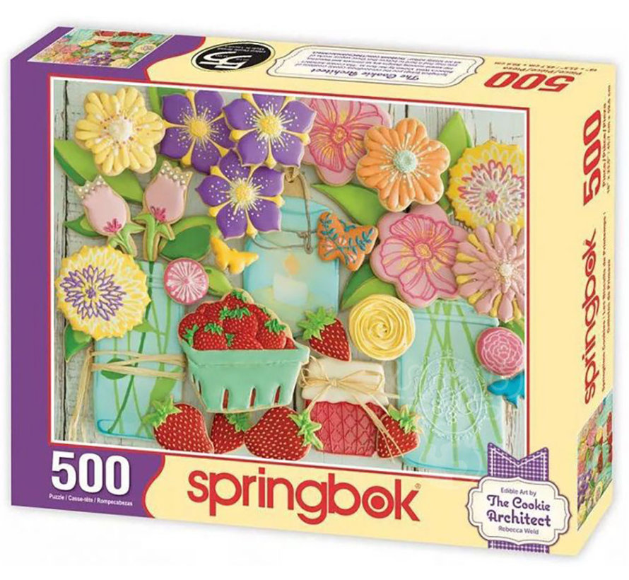 Springbok Springtime Cookies Puzzle 500pcs