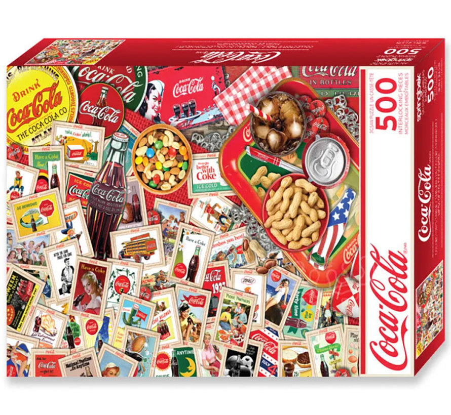 Springbok Coca-Cola Collector's Table Puzzle 500pcs