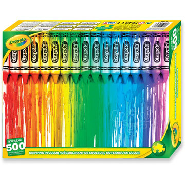 Springbok Springbok Crayola Dripping in Color Puzzle 500pcs