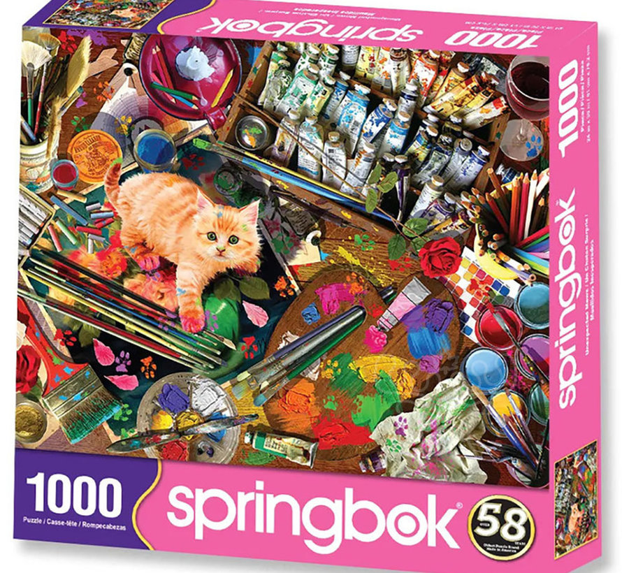 Springbok Unexpected Mews Puzzle 1000pcs