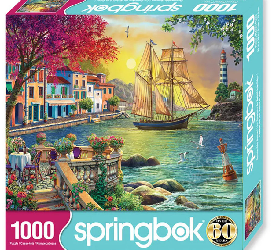 Springbok Oceanside Sunset Puzzle 1000pcs