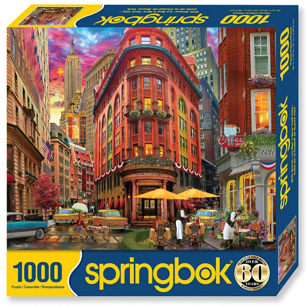 Springbok NYC Street Puzzle 1000pcs Puzzles Canada