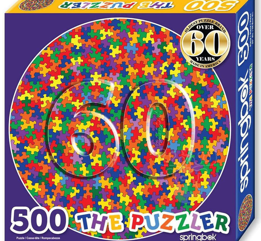 Springbok The Puzzler Round Puzzle 500pcs