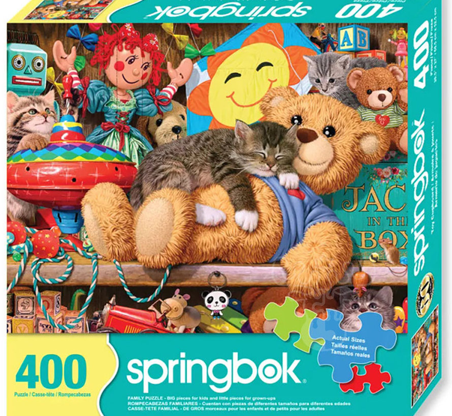 Springbok Toy Cupboard Family Puzzle 400pcs