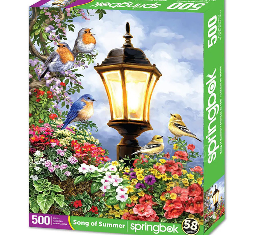Springbok Song of Summer Puzzle 500pcs