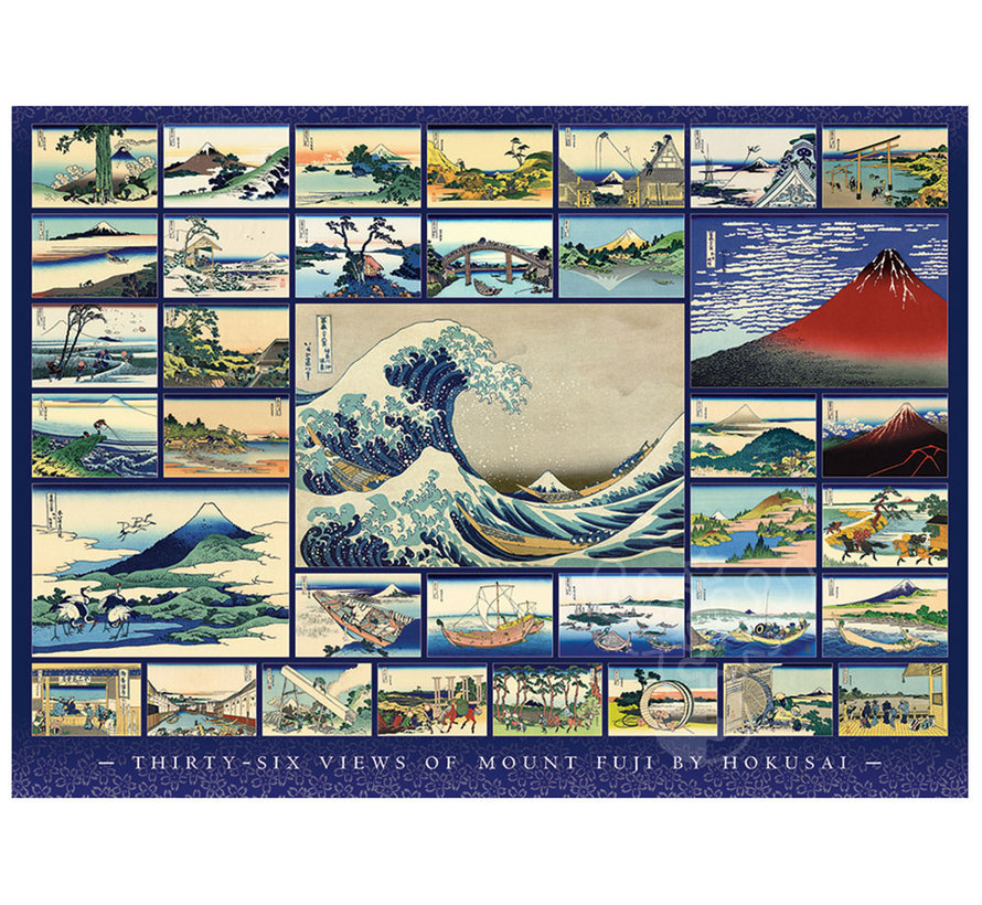 Cobble Hill Hokusai Puzzle 1000pcs