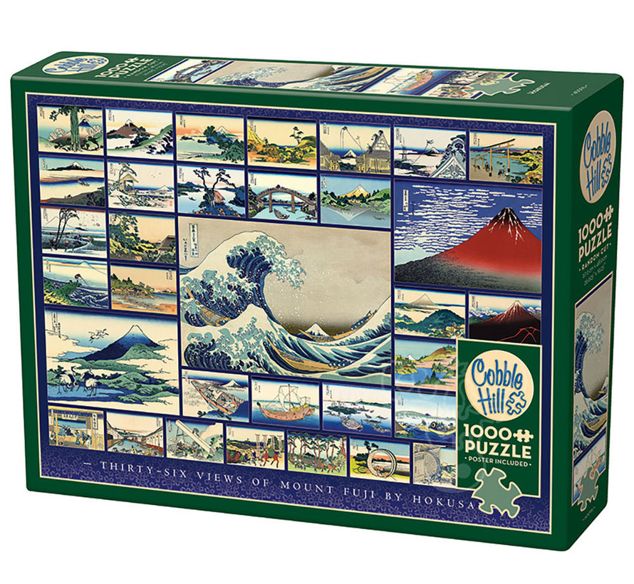 Cobble Hill Hokusai Puzzle 1000pcs