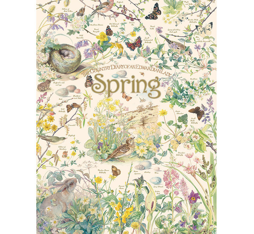 Cobble Hill Country Diary: Spring Puzzle 1000pcs