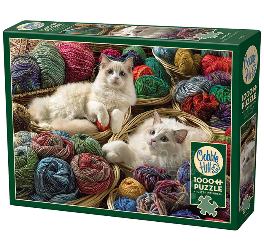 Cobble Hill Ragdolls Puzzle 1000pcs