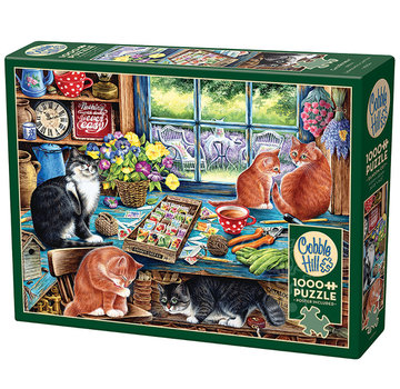 Cobble Hill Puzzles Cobble Hill Cats Retreat Puzzle 1000pcs