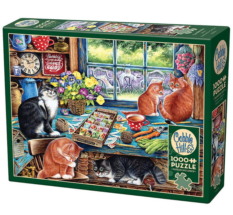 Cobble Hill Cats Retreat Puzzle 1000pcs