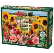 Cobble Hill Puzzles Cobble Hill Sunflower Farm Puzzle 1000pcs
