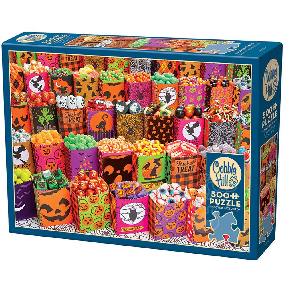 Cobble Hill Halloween Treats Puzzle 500pcs Puzzles Canada