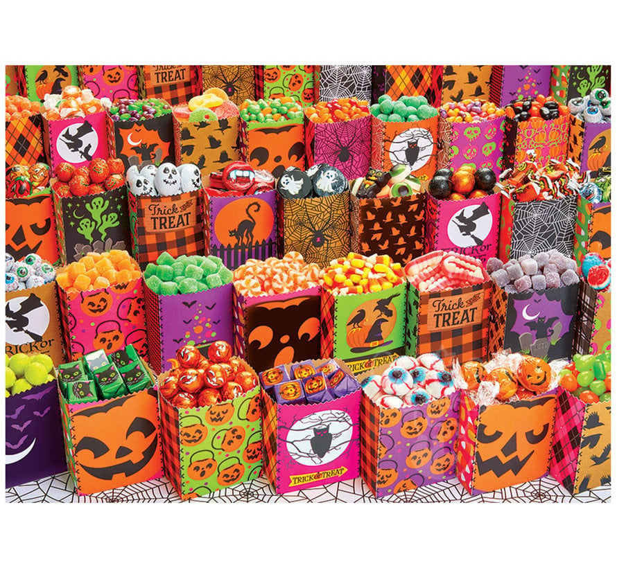Cobble Hill Halloween Treats Puzzle 500pcs