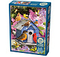 Cobble Hill Spring Birdhouse Puzzle 500pcs