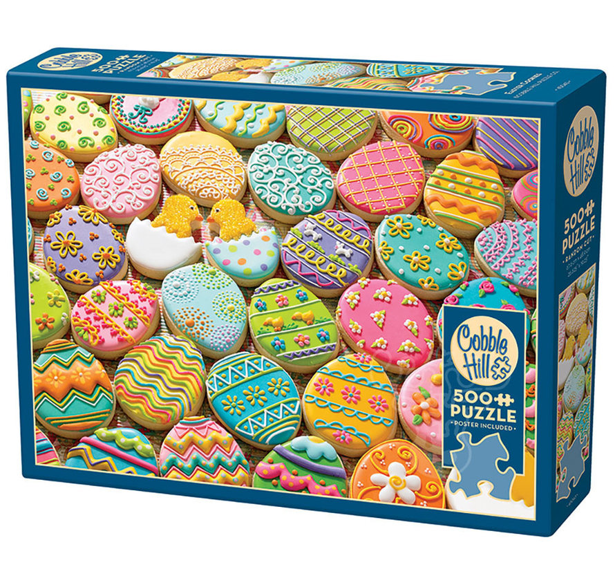 Cobble Hill Easter Cookies Puzzle 500pcs