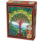Cobble Hill Tree of Life Stained Glass Easy Handling Puzzle 275pcs