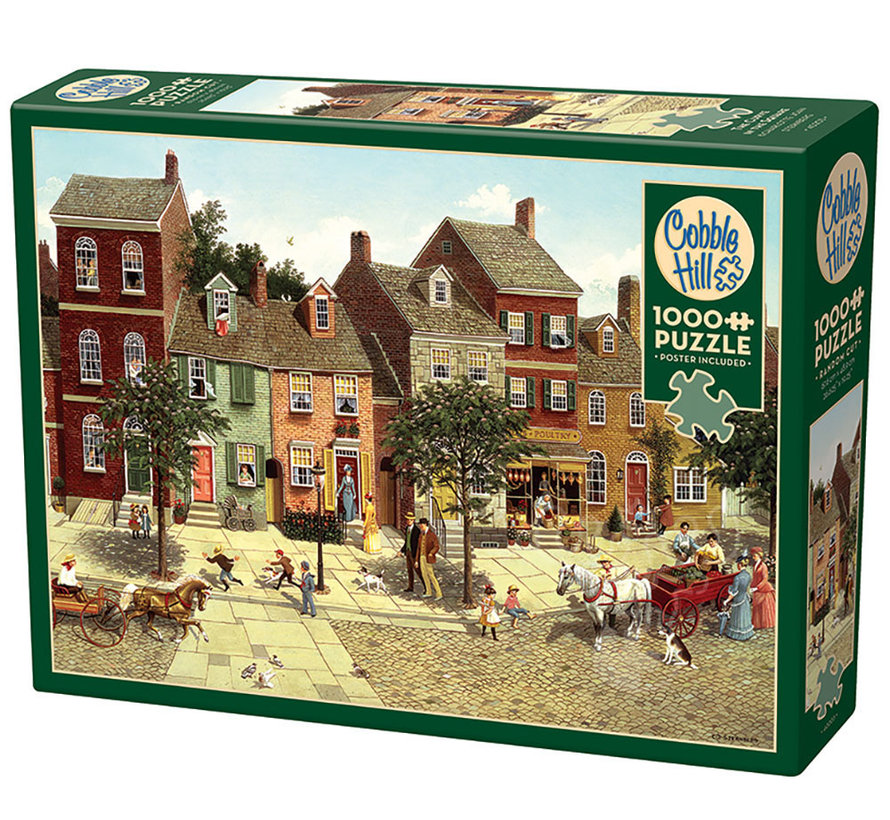 Cobble Hill The Curve in the Square Puzzle 1000pcs