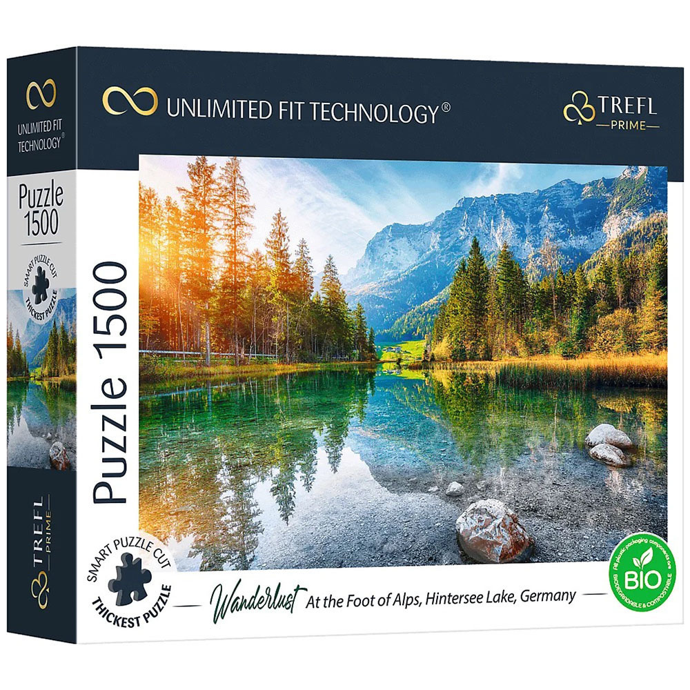 Trefl 1500 Piece Jigsaw Puzzle - Hintersee Lake Germany At The Foot Of Alps Scenery, Prime Thick Cardboard (85x58 Cm) - View #12