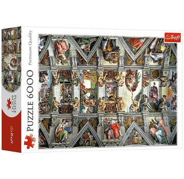Trefl Trefl Sistene Chapel Ceiling  Puzzle 6000pcs