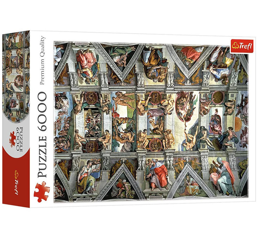 Trefl Sistene Chapel Ceiling  Puzzle 6000pcs