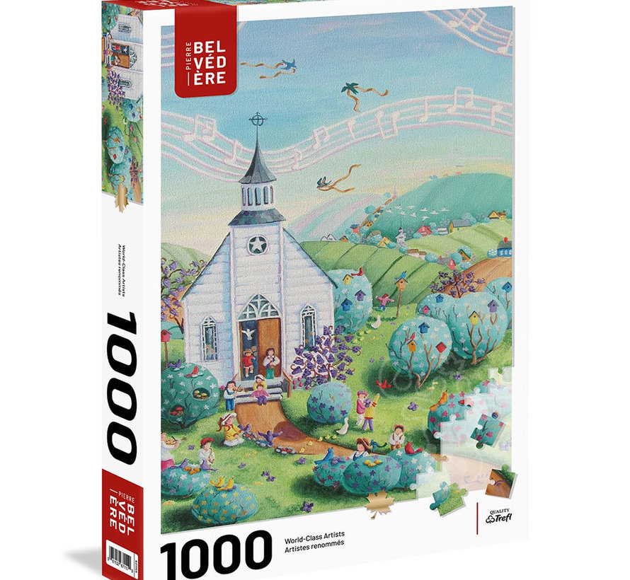 FINAL SALE Pierre Belvedere Corrivo: Springtime Poetry Puzzle 1000pcs