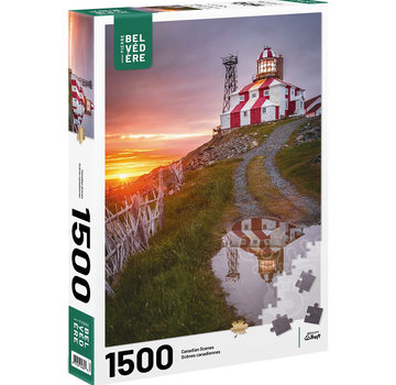 Pierre Belvedere FINAL SALE Pierre Belvedere Lawrence: Cape Bonavista Lighthouse Puzzle 1500pcs