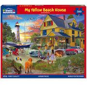 White Mountain White Mountain My Yellow Beach House Puzzle 500pcs
