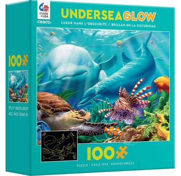 Ceaco Ceaco Undersea Glow: Seavillians Puzzle 100pcs