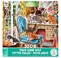 Ceaco Paws Gone Wild Kittens In the Bedroom Puzzle 550pcs