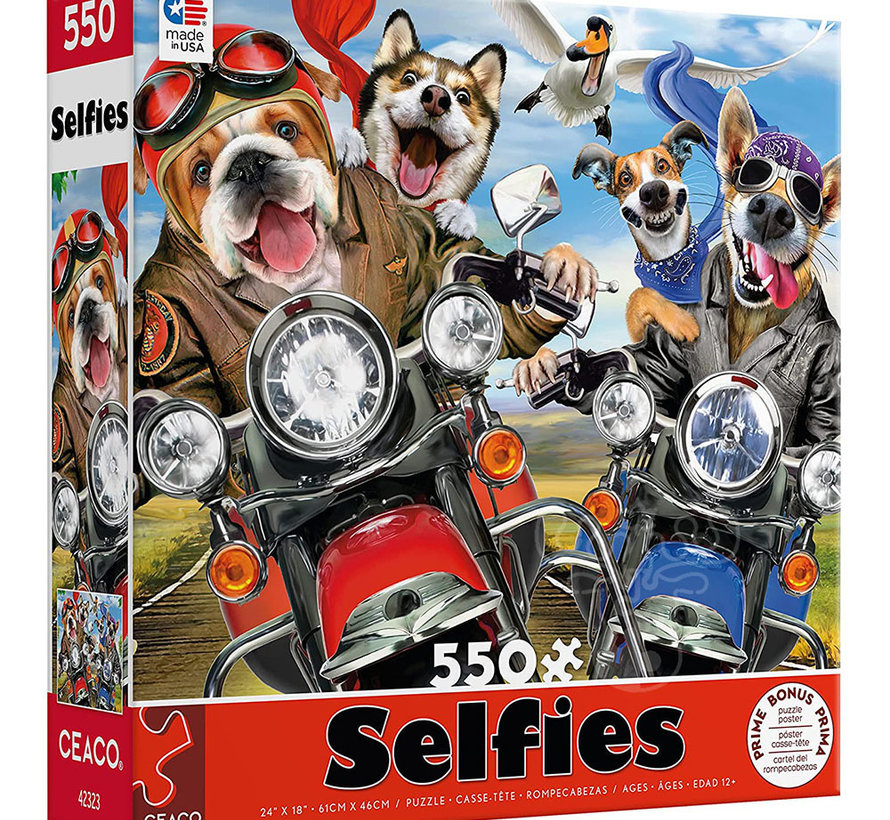 Ceaco Selfies Free as a Bird Puzzle 550pcs