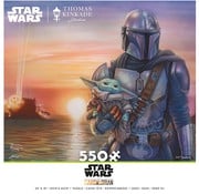 Ceaco Ceaco Thomas Kinkade Star Wars The Mandalorian - A New Direction Puzzle 550pcs