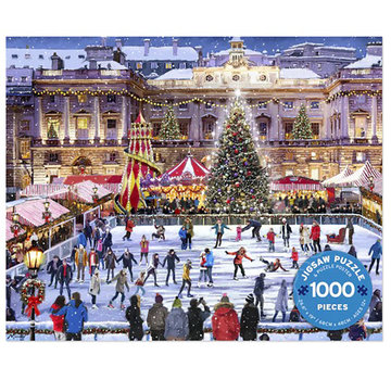 Ceaco Ceaco Classic Christmas - Winter Skating Puzzle 1000pcs