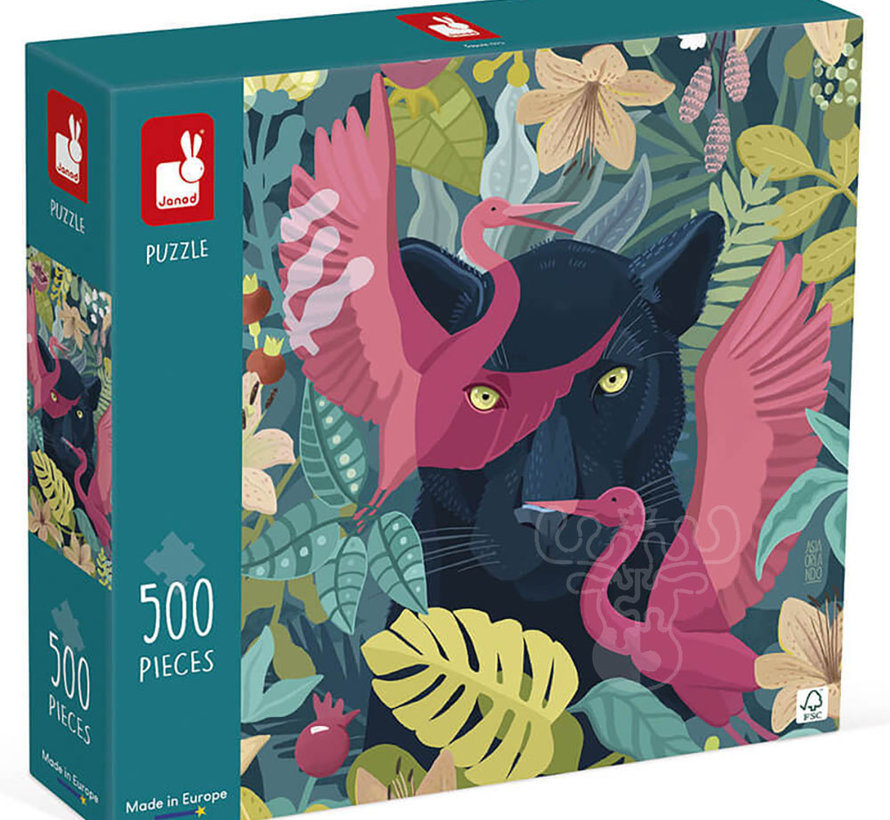 Janod Mystique Panther Puzzle 500pcs