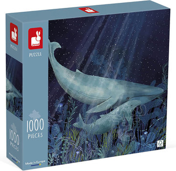 Janod Janod Whales in the Deep Puzzle 1000pcs
