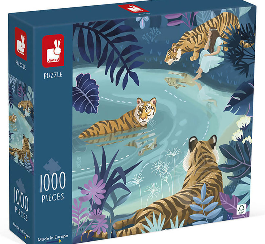 Janod Tiger Gathering Puzzle 1000pcs