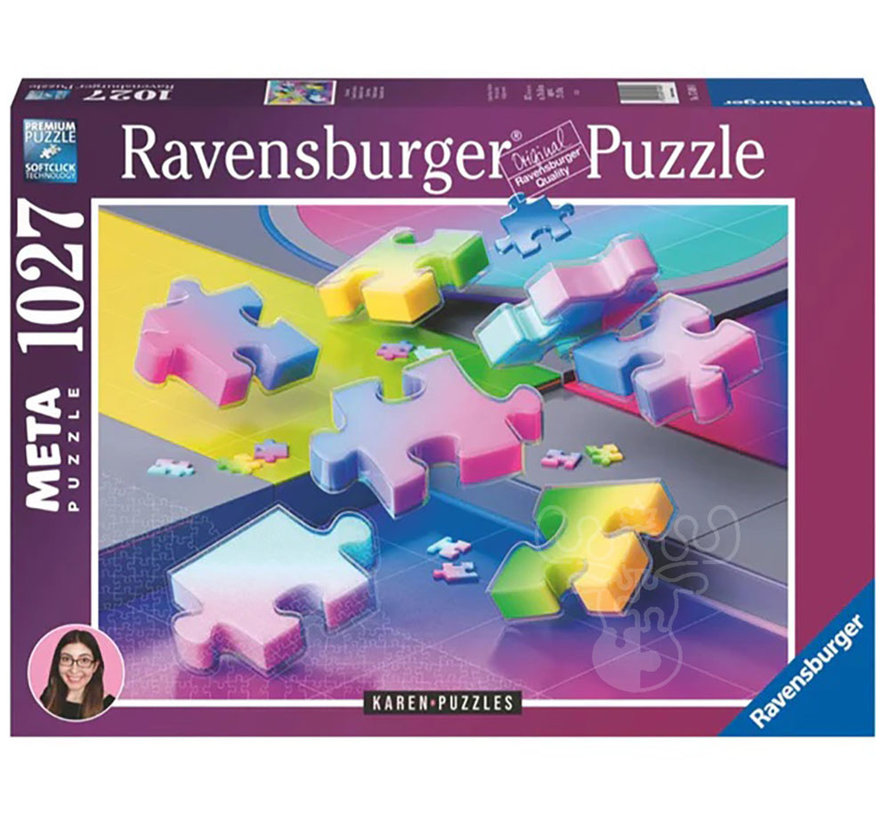 Ravensburger Karen Puzzle: Gradient Cascade Puzzle 1027pcs