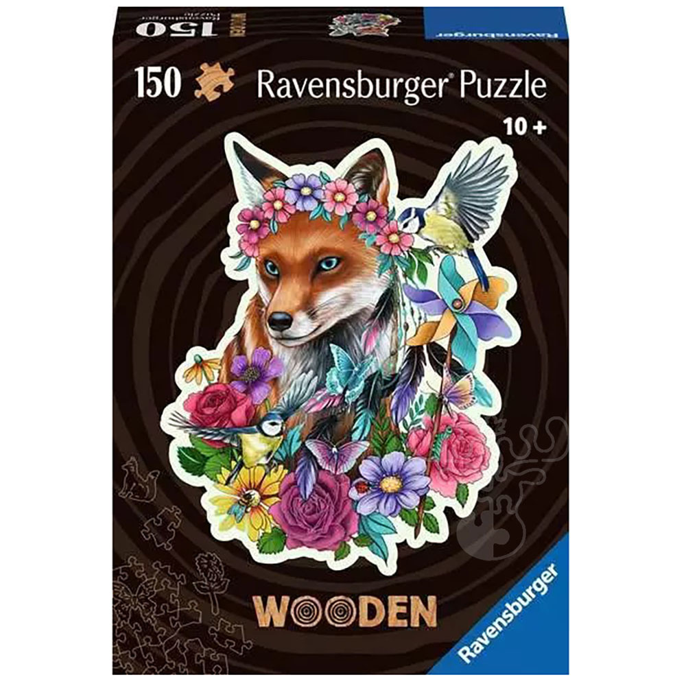 Puzzle Ravensburger 16725 Boho Spiritual Fox – 1000 Pezzi, Nuovo Sigillato, Fatto In Germania