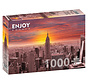 Enjoy Sunset Over New York Skyline Puzzle 1000pcs