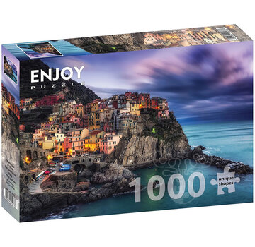 ENJOY Puzzle Enjoy Manarola at Dusk, Cinque Terre, Italy Puzzle 1000pcs