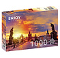 Enjoy Charles Bridge at Sunset, Prague Puzzle 1000pcs